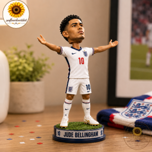 Jude Bellingham England Soccer Team Number 10 Celebration Bobblehead 4 Jude Bellingham England Soccer Team Number 10 Celebration Bobblehead