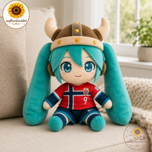 Hatsune Miku x Erling Braut Haaland Norway FIFA World Cup 2026 Plush Doll