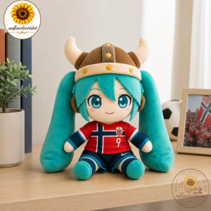 Hatsune Miku x Erling Braut Haaland Norway FIFA World Cup 2026 Plush Doll