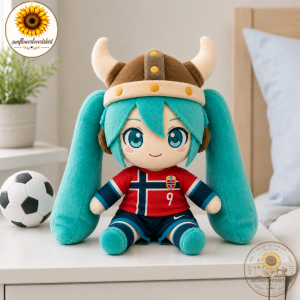 Hatsune Miku x Erling Braut Haaland Norway FIFA World Cup 2026 Plush Doll