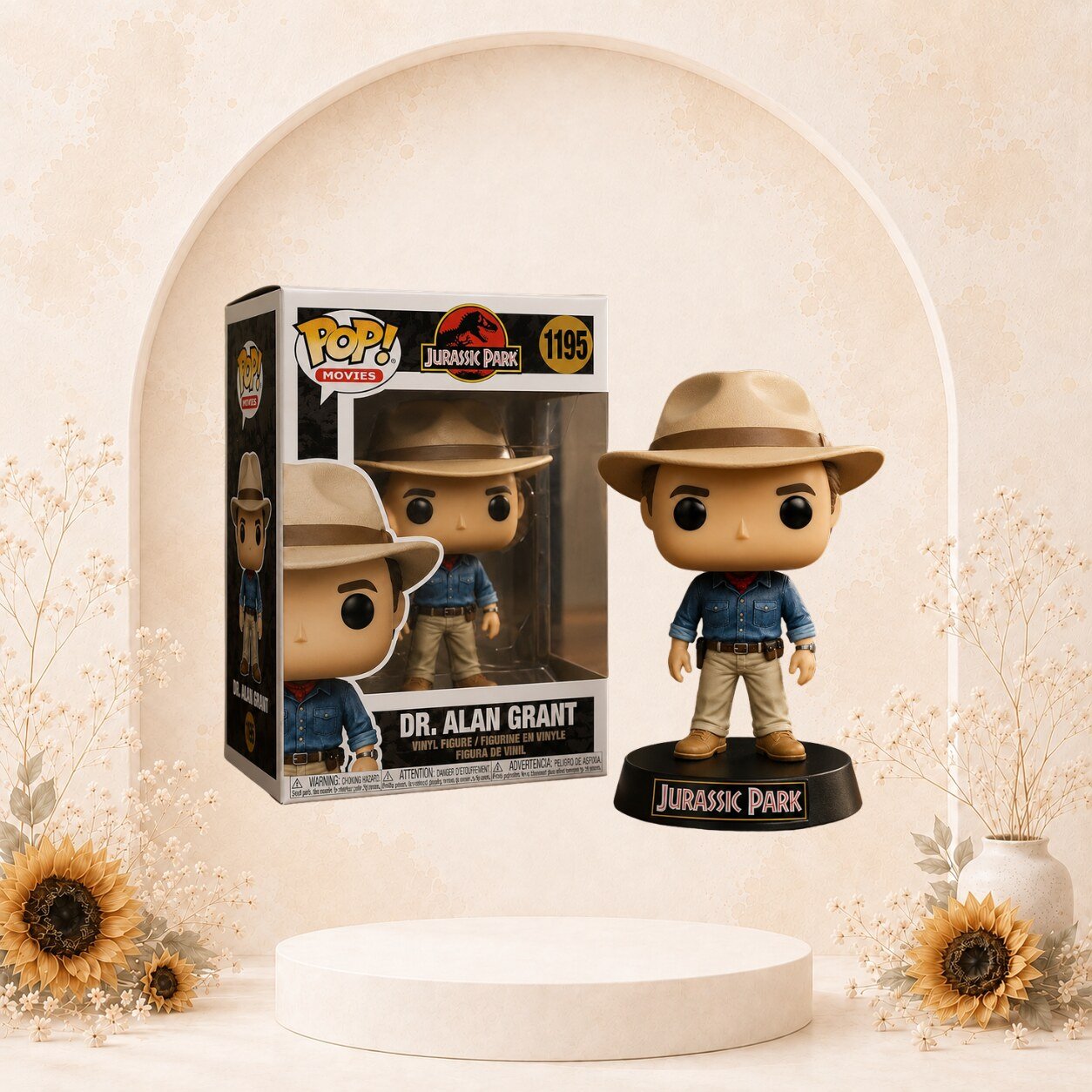 Jurassic Park Dr. Alan Grant Sam Neill 2026 Funko Pop Figure Limited Edition
